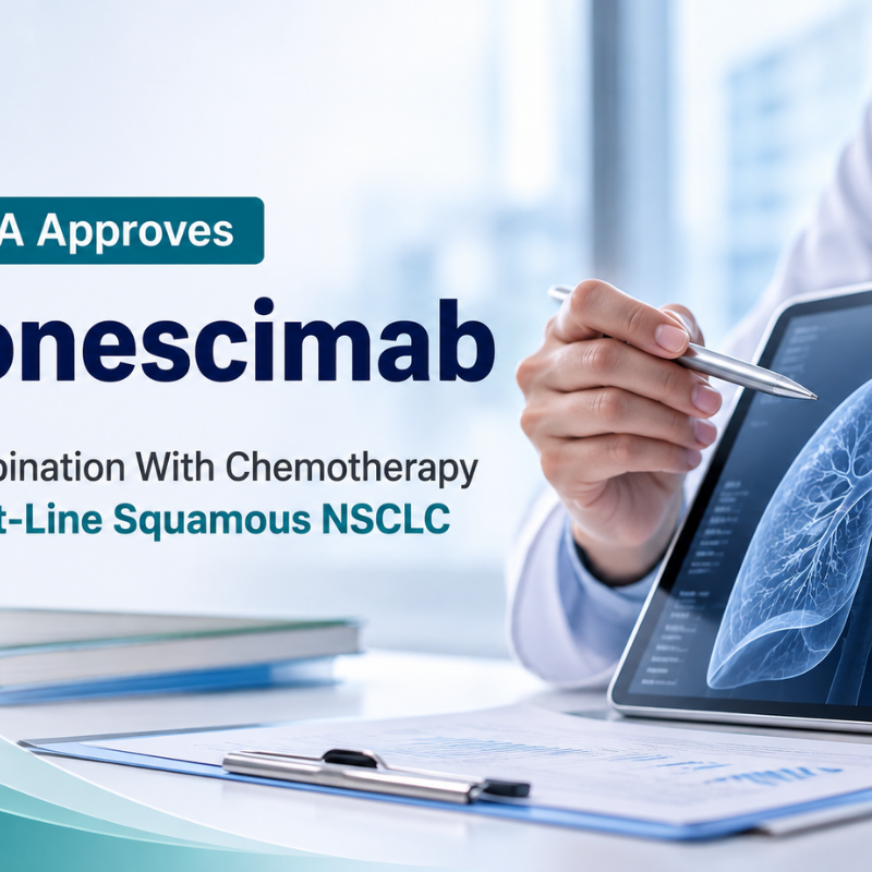 NMPA Approves Ivonescimab in Combination With Chemotherapy for First-Line Squamous NSCLC
