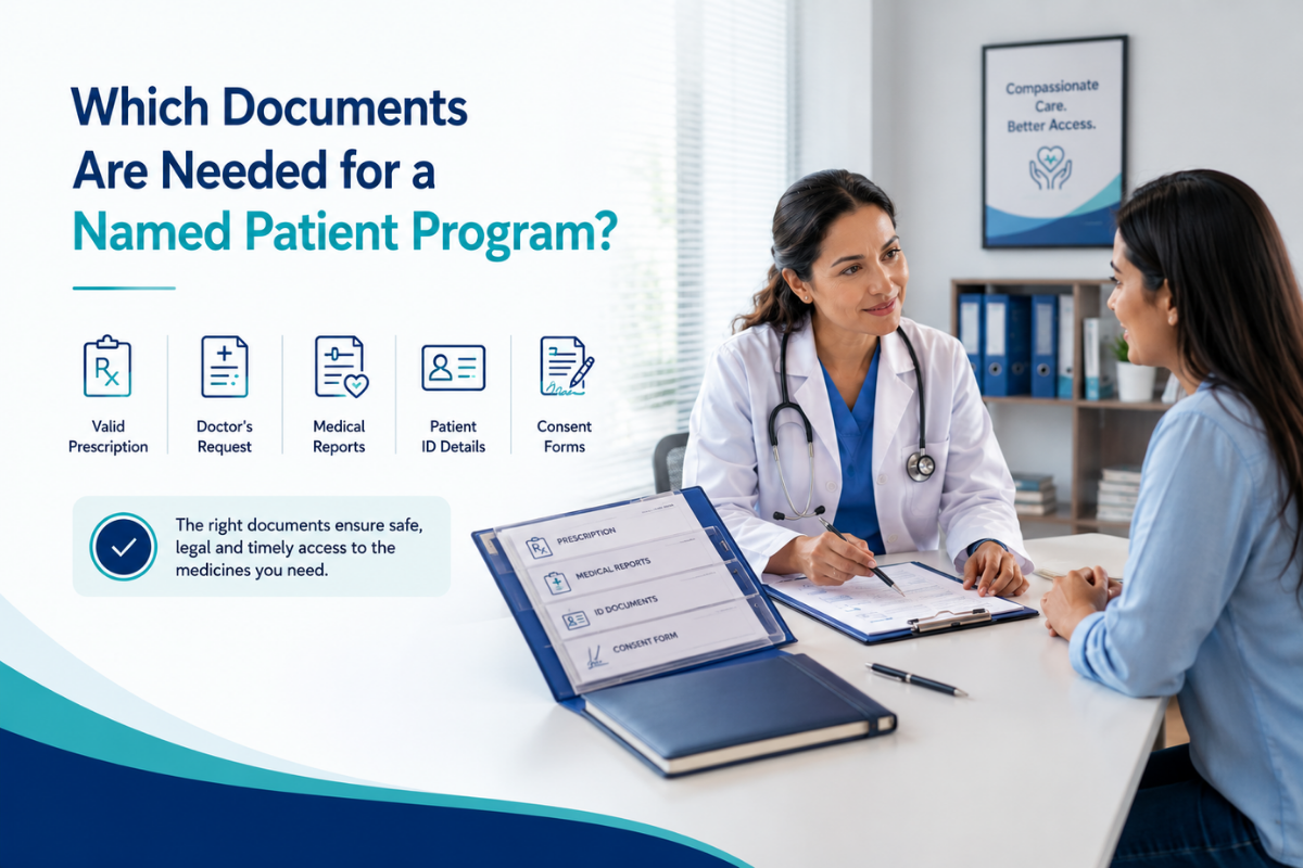 documents needed for named patient program